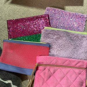 Lot of 5 empty Ipsy bags